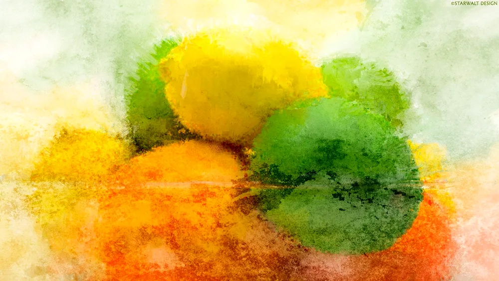 A watercolour background