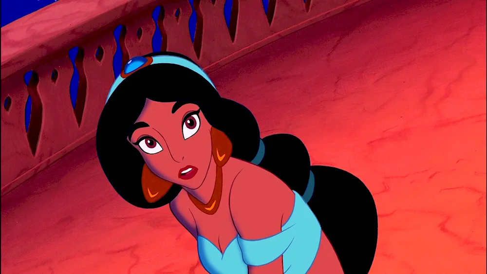 Aladdin cartoon 1992 Jasmine