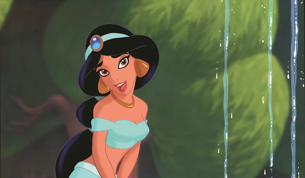 Alladin cartoon 1992 Jasmine