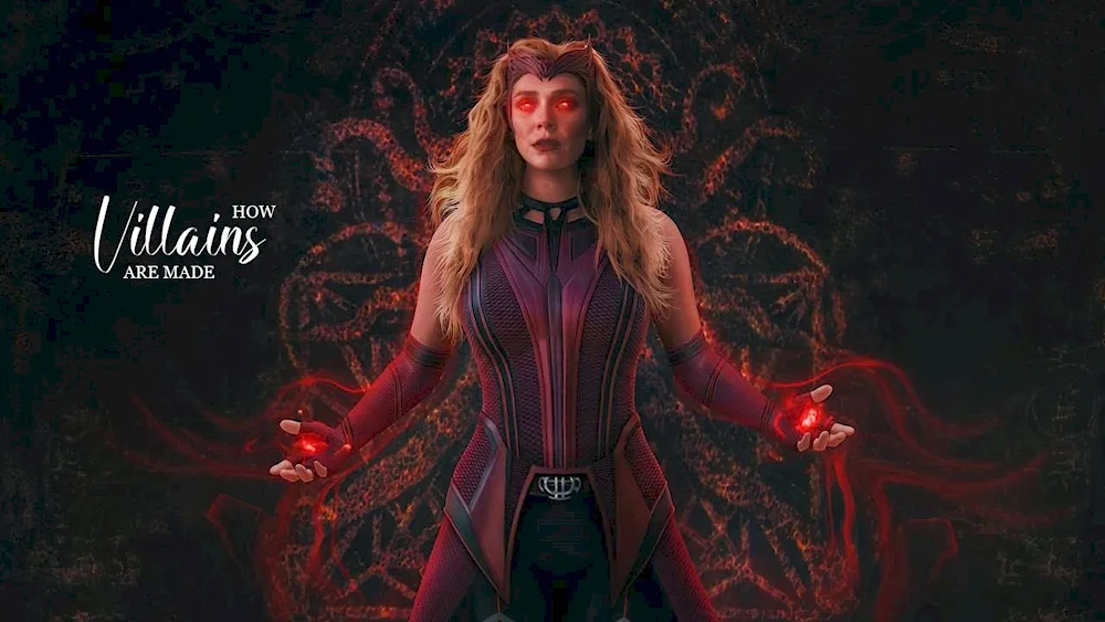 A witch. Wanda Vision