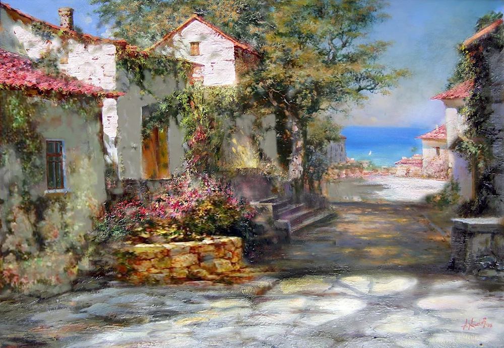 Alexander Milyukov Crimean landscape
