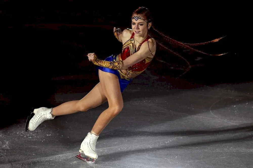 Alexandra Trusova Russian figure skater