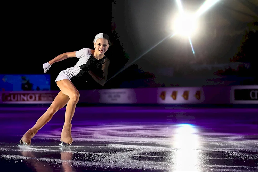 Trusova figure skater