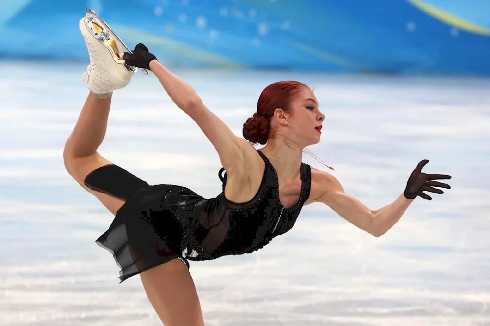 Alexandra Trusova figure skater Beijing 2022