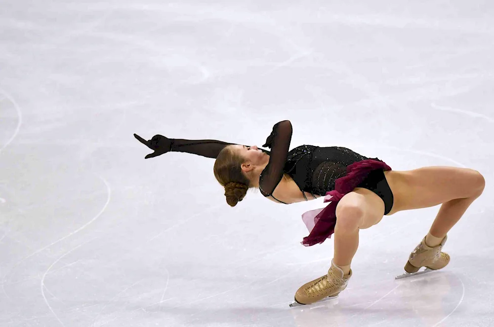 Alexandra Trusova Russian figure skater
