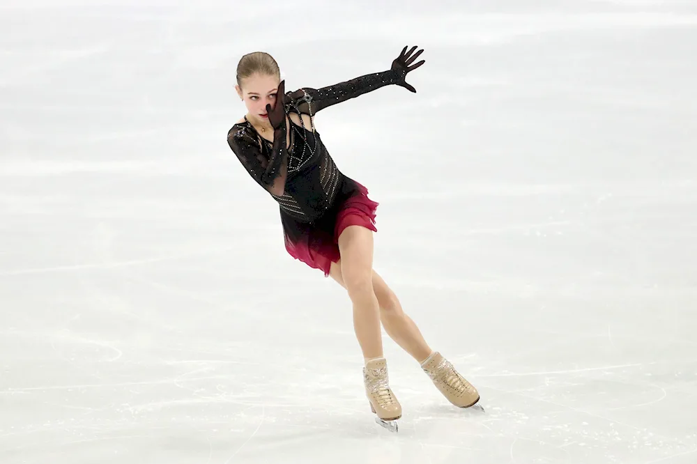 Alexandra Trusova Russian figure skater