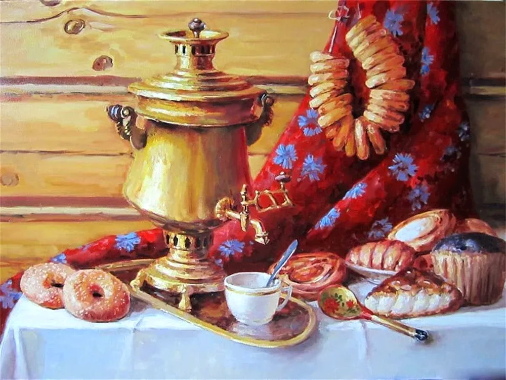 Still life kitchen utensils