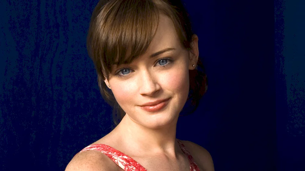 Alexis Bledel with bangs