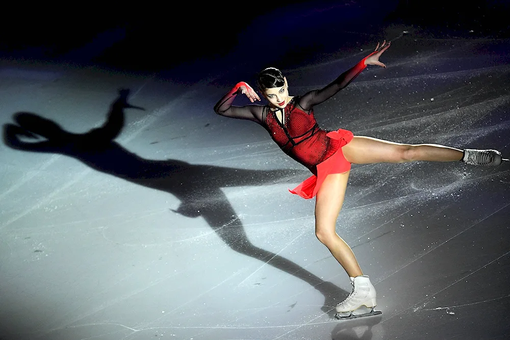 Aliena Kostornaya figure skater