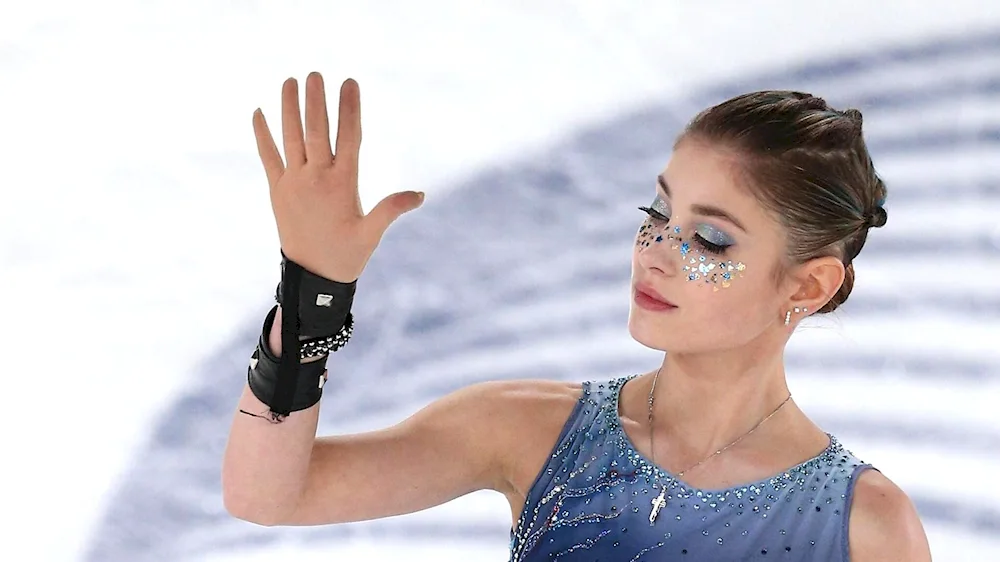 Alena Kostornaya figure skater 2022