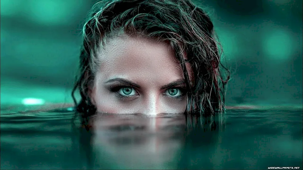 Girl in water