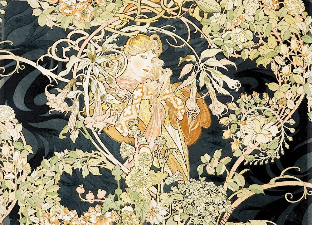 Alphonse Mucha Lorenzaccio