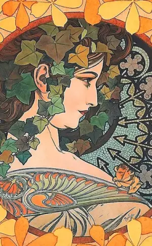 Alphonse Mucha topaz