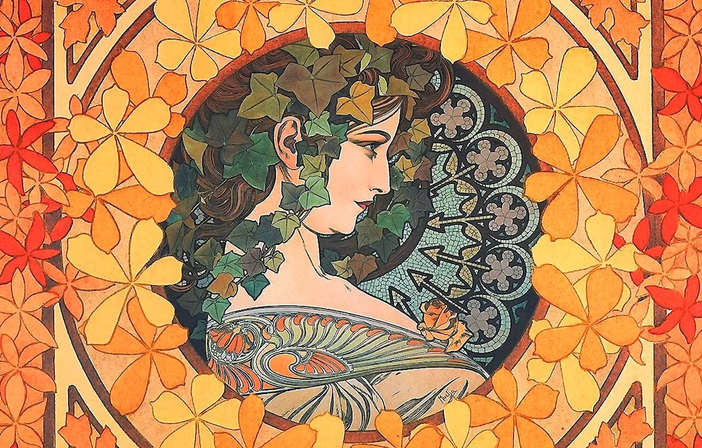 Alphonse Mucha topaz