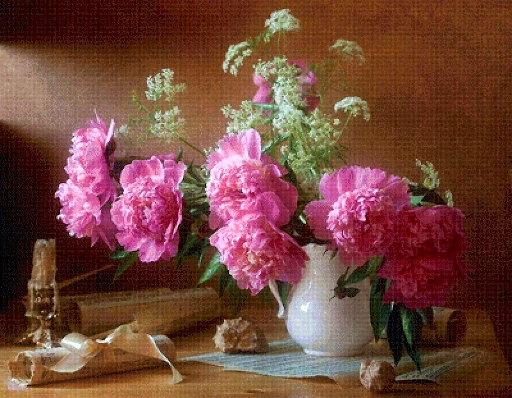 Peonies by WF Turner