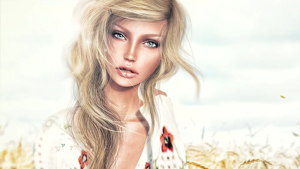 Girl drawing