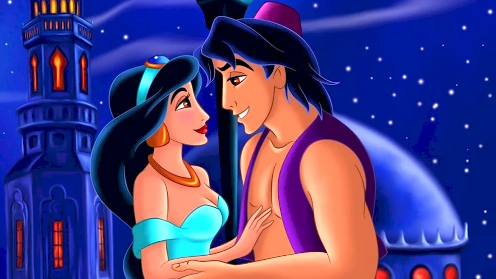 Alladin cartoon Disney