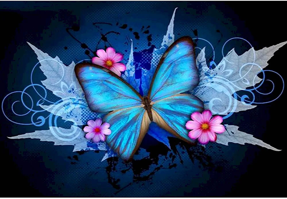 A butterfly plant