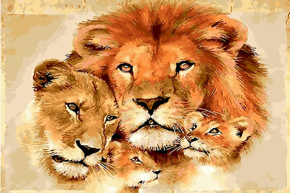 Lioness tattoo for girls