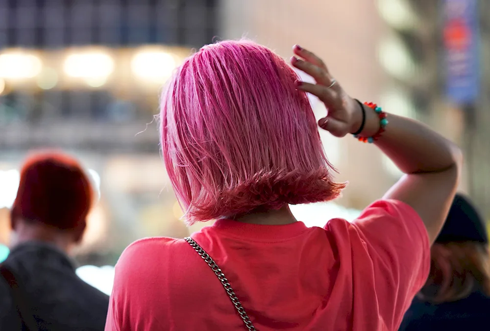 Bright hair