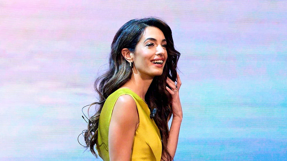 Amal Clooney. 2024