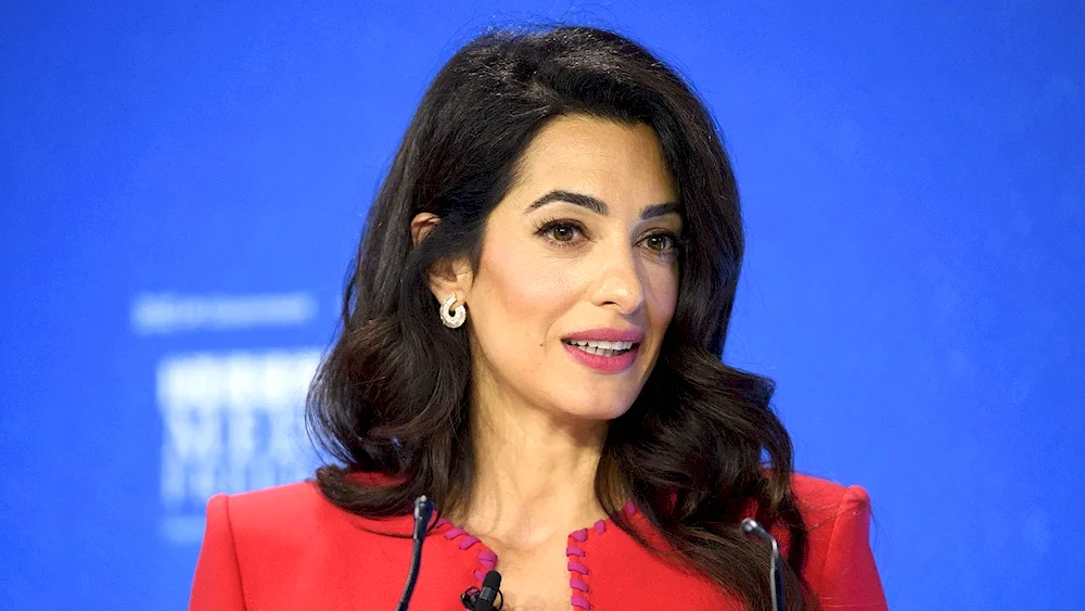 Amal Clooney and George Clooney 2022