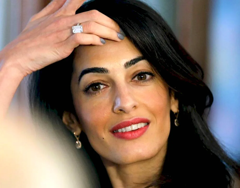 Amal Clooney. Clooney