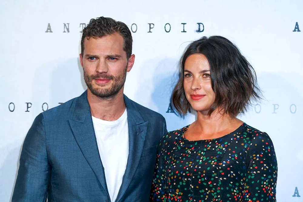 Amelia Warner and Jamie Dornan. Dornan