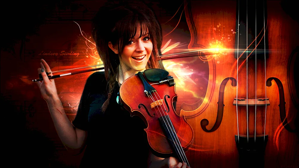 American violinist Lindsey Stirling