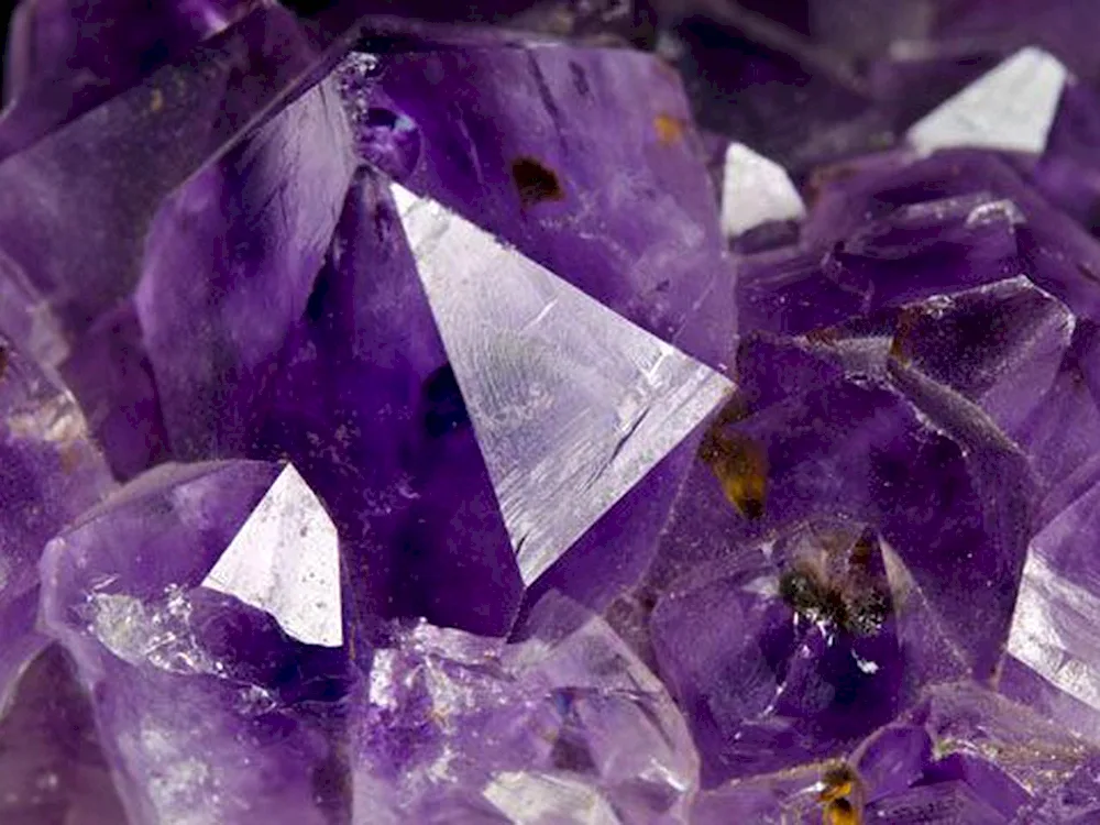 Amethyst heart
