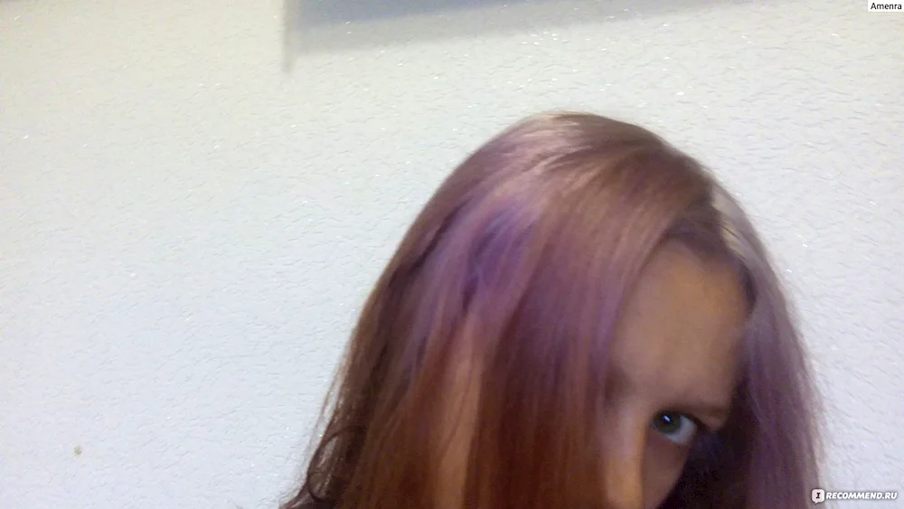 Amethyst hair colour