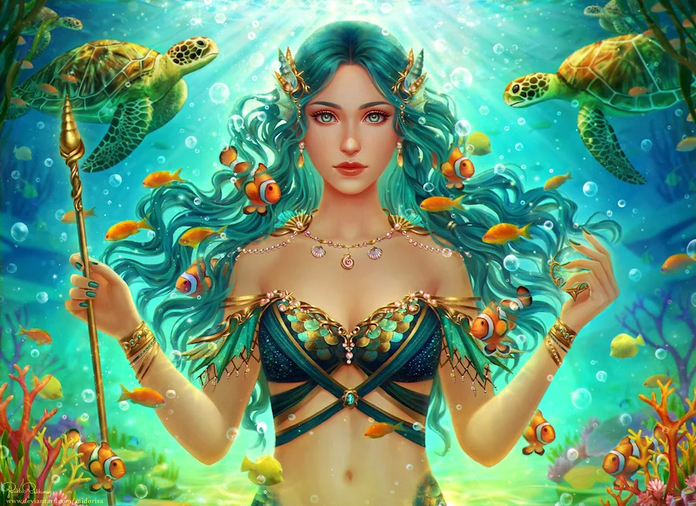 Amphitrite Goddess of the Seas