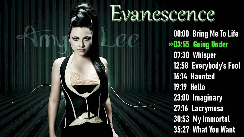 Evanescence lead singer