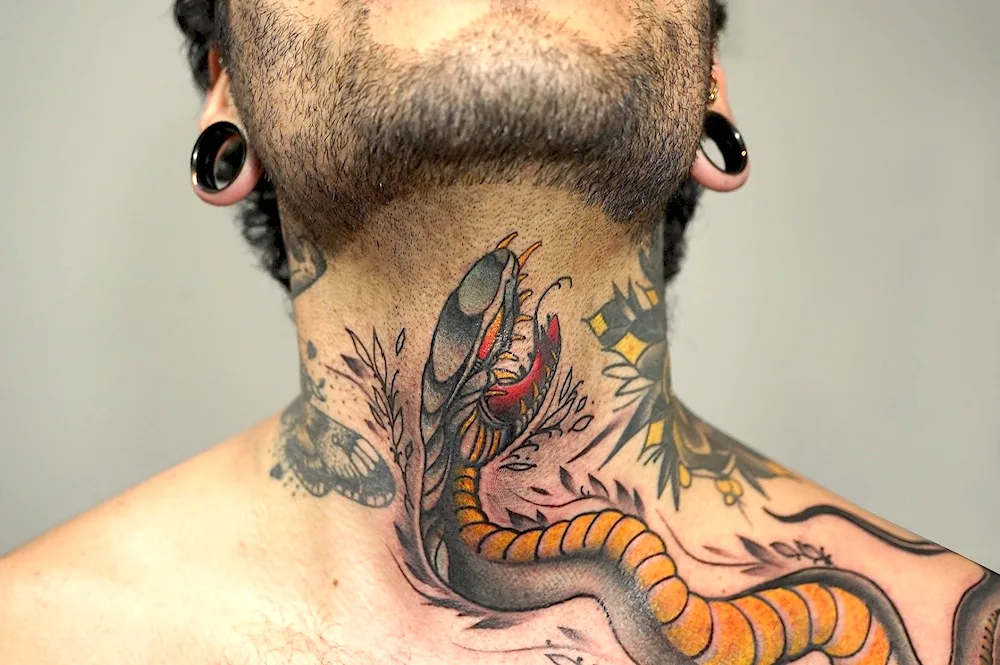 Anaconda tattoo