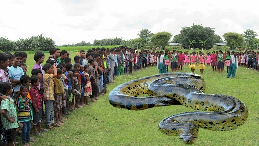 Anaconda snake