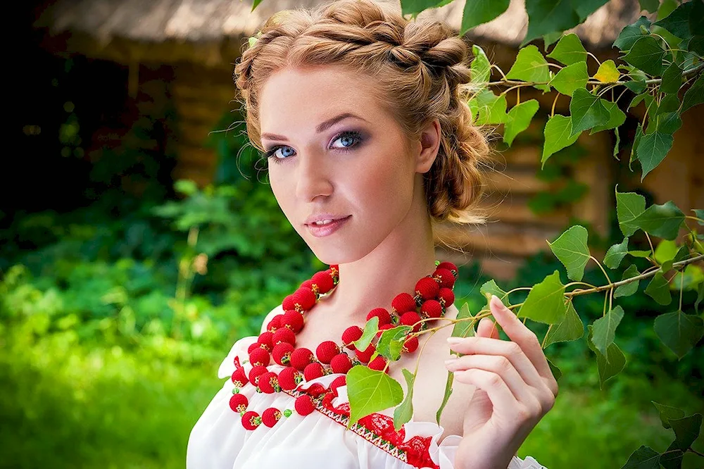 Anastasia Boyko Slavic Slavic Slavic hairstyles