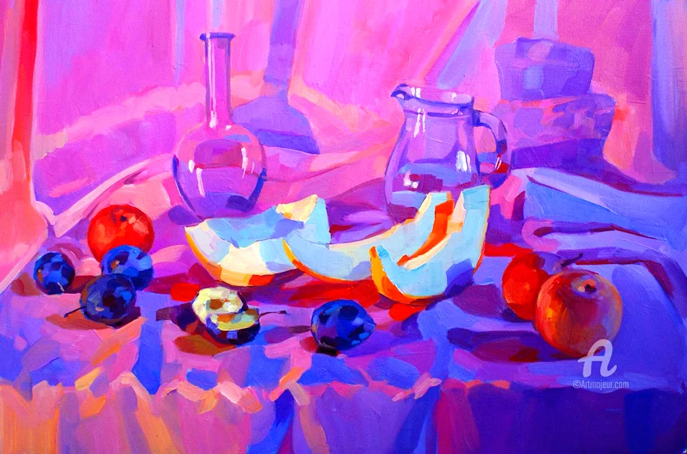 Academic still life contrajour