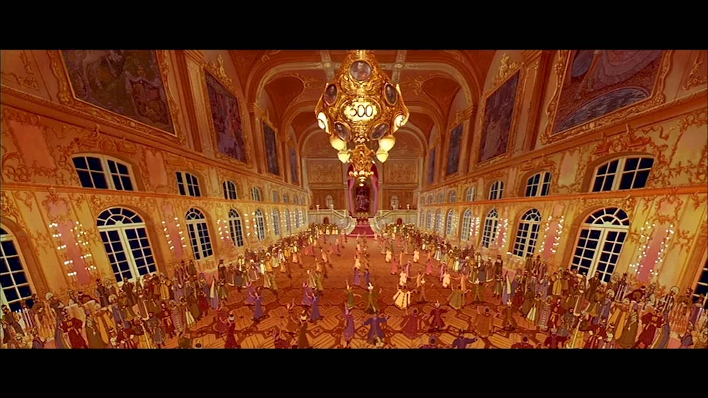 Ballroom at the 19th century