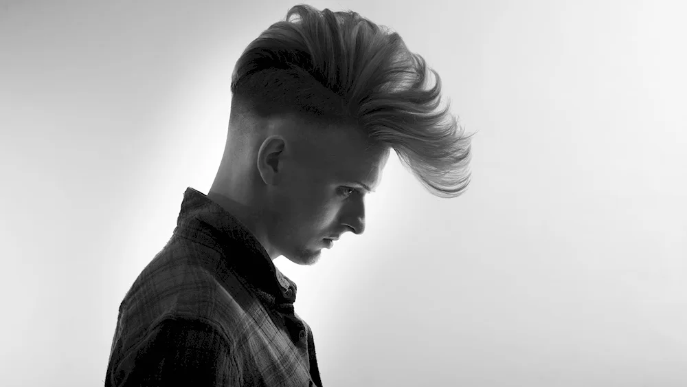Fade cropped undercut