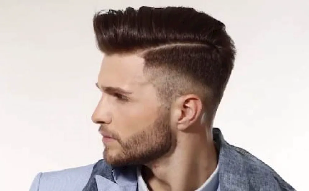 Men's hairstyles with backcomb