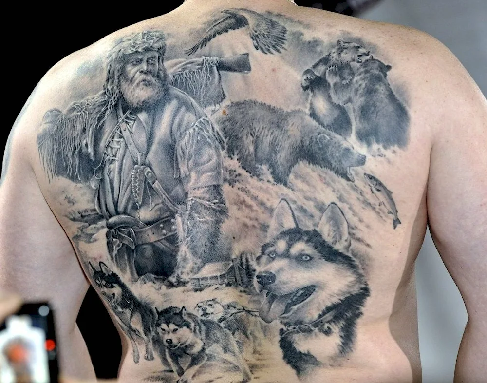 Andrey Viking tattoo Serpukhov