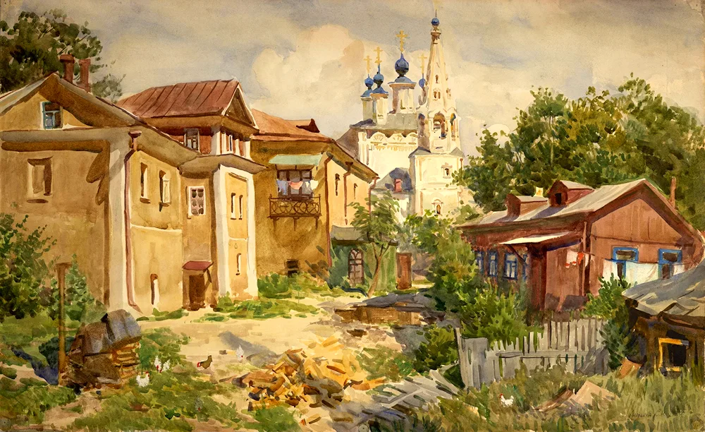 Artist Sergei Andriyaka paintings landscape