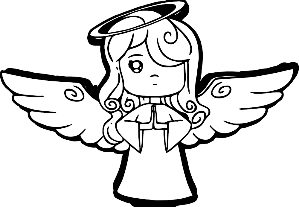 Angel colouring