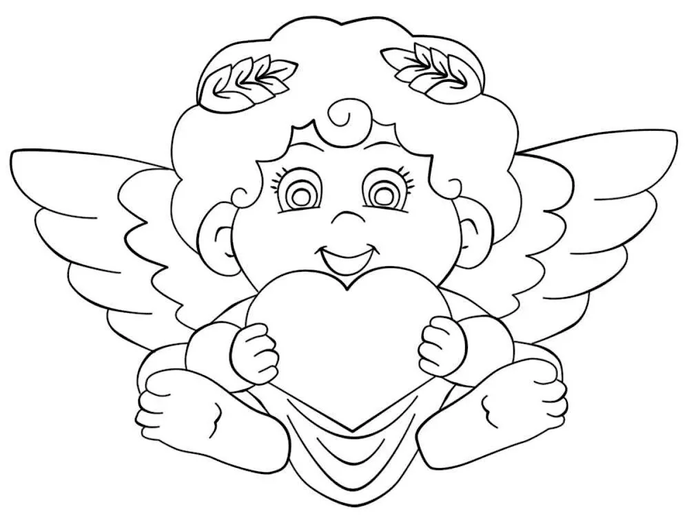 Angel colouring