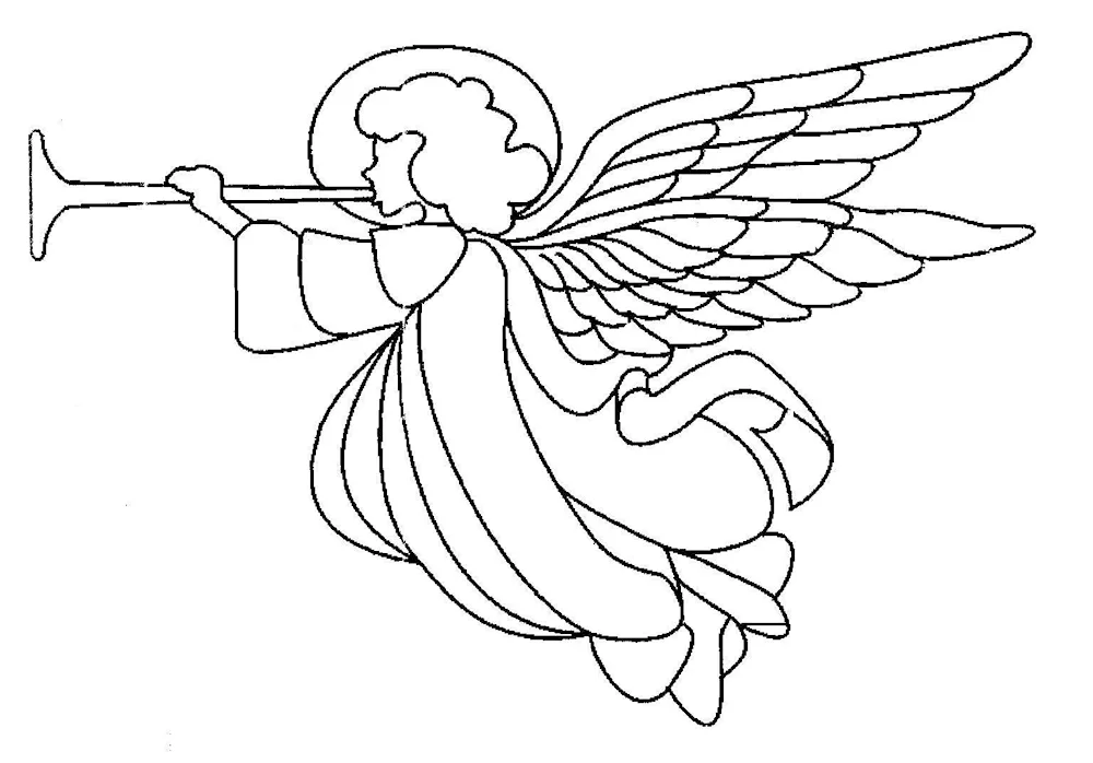 Angel colouring