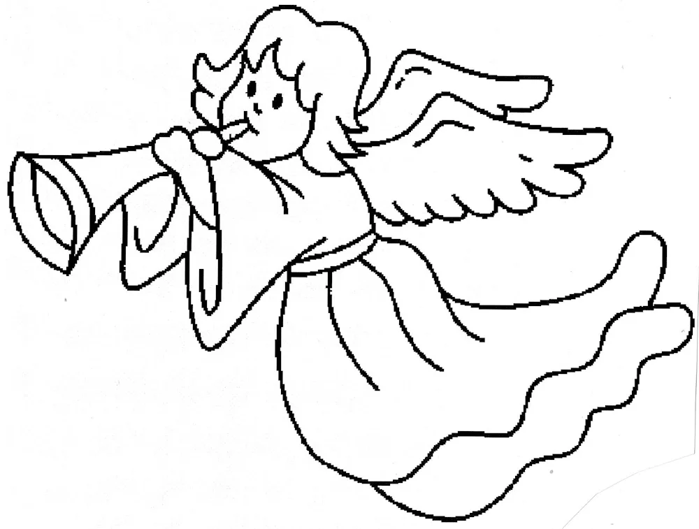 Angel colouring