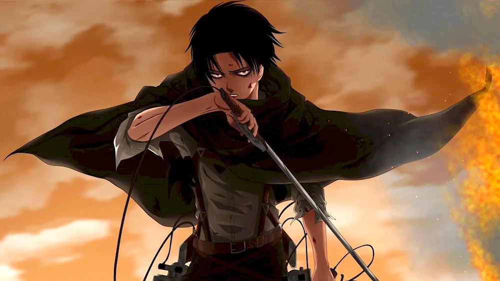 Attack of the titans Levi Ackerman