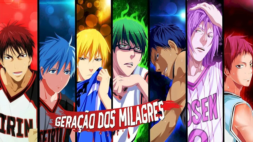 Anime Basketball Kuroko Wonder Generation