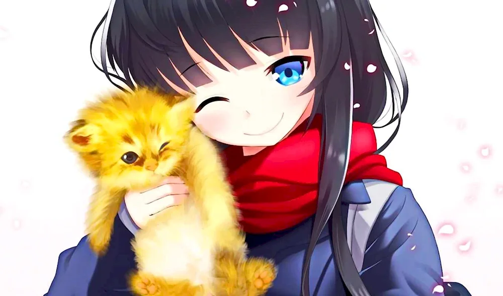 Anime girls cute