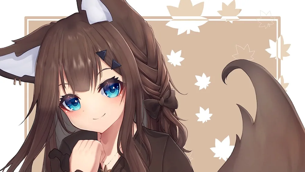 Beautifully gathered hair at the forehead for a girl